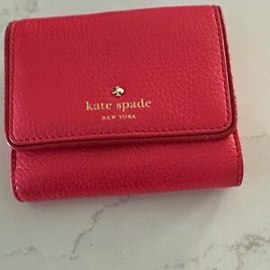 Kate Spade Coral Leather Wallet